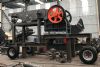 jaw crusher on trailer